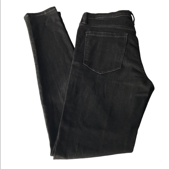 Banana Republic Denim - Banana Republic High Waist Skinny Black Jeans